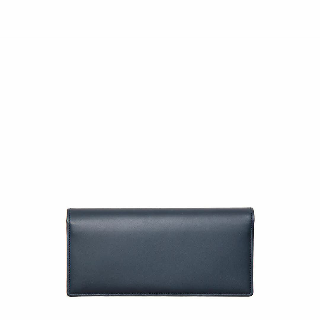 エルゴポック06-SLG-Lワキシングレザー長財布（ミッドナイトブルー）