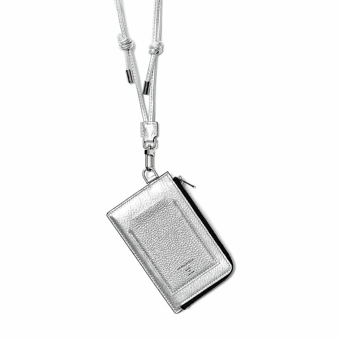 エヴァンゲリオン　韓国　レザー　カードウォレット ホワイト　Y691 Quick Wallet シルバー – Zepirion(ゼピリオン)公式オンライン