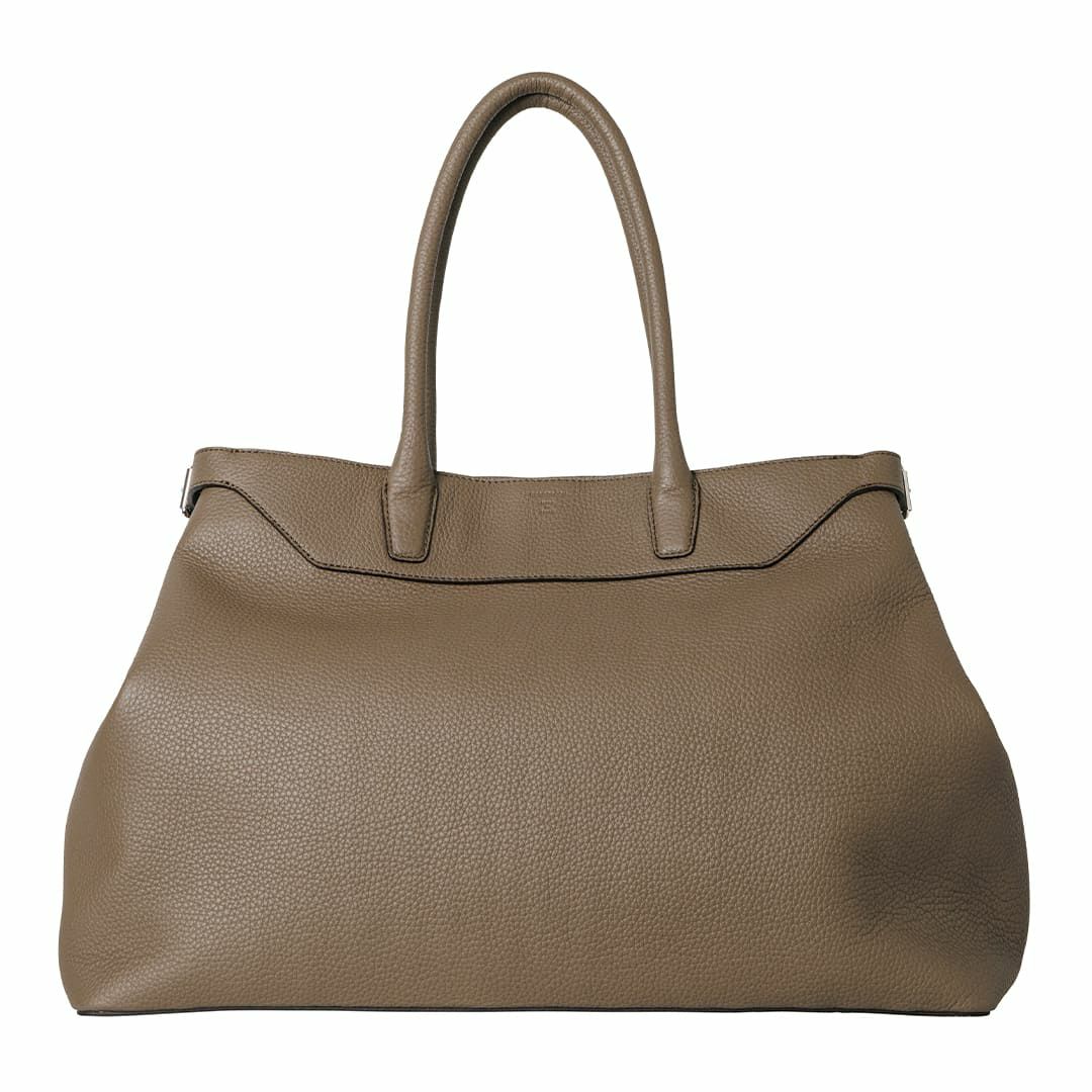 トリヨンラグーン シュリンクレザー トートバッグ トープ