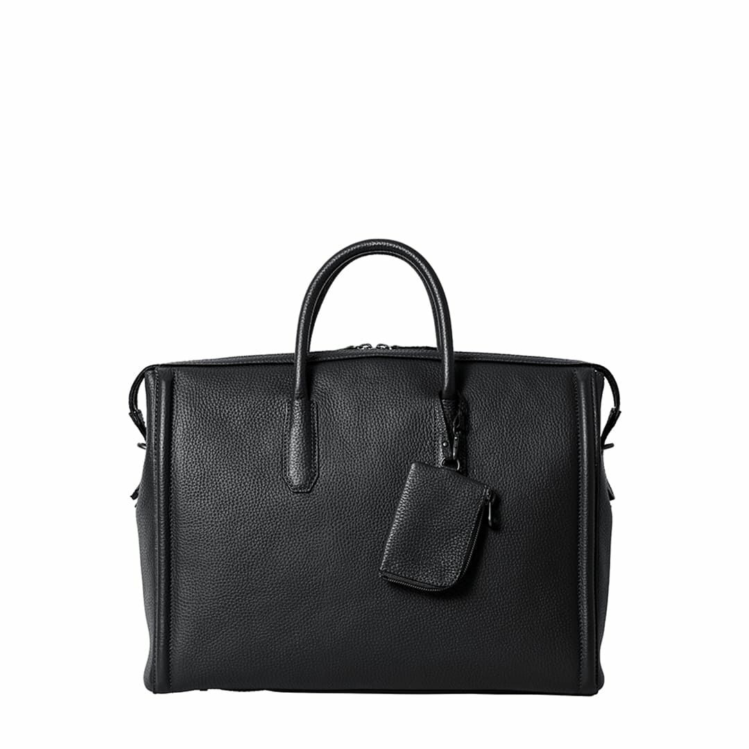 Hergopoch ネイビー レザー ブリーフケース　美品 楽天市場】【ケアセット＋選べるノベルティ付】 HERGOPOCH